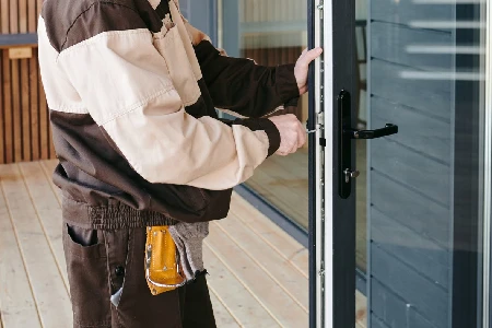 Cleaning And Polishing Glass Door Installation in Lauderhill, FL
